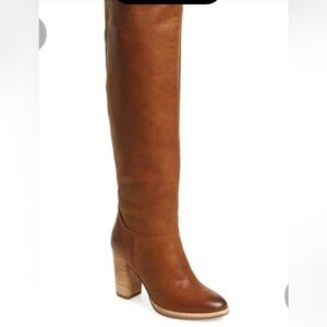 Linea Paolo Leather Heeled Boots